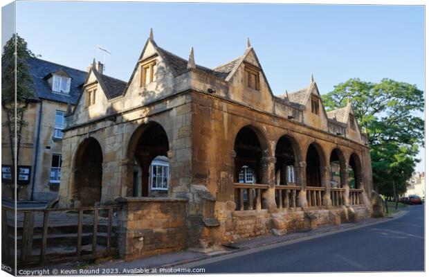 Chipping Campden Market Hall Canvas Print by Kevin Round