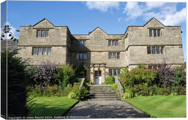 Eyam hall Canvas Print by Kevin Round