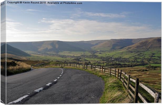  Vale of Edale Canvas Print by Kevin Round