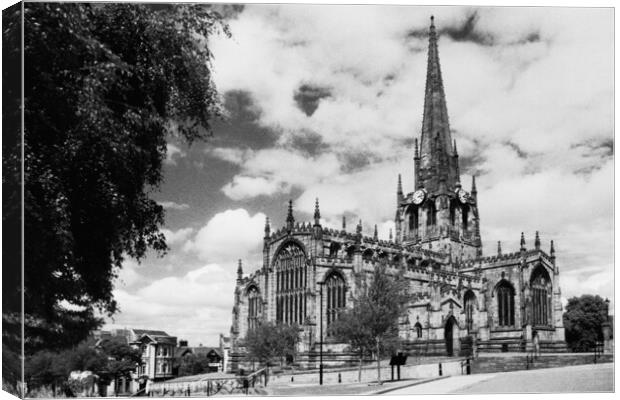 Rotherham Minster Canvas Print by Chris Watson