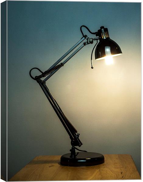 Angle Lamp Canvas Print by Chris Watson