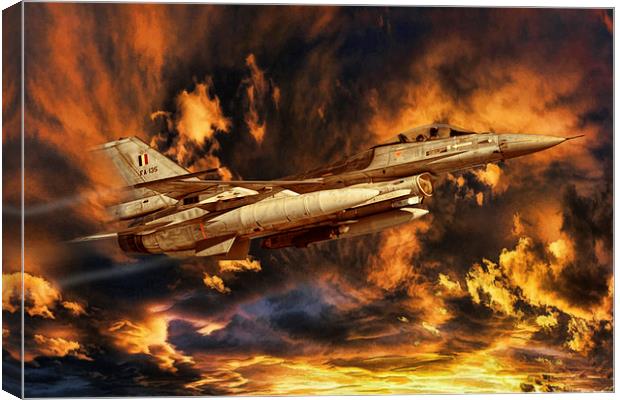 Drama Viper Canvas Print by Peter Scheelen