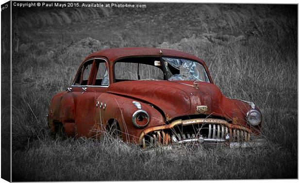  The Car Canvas Print by Paul Mays