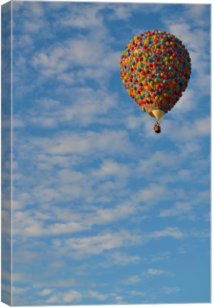 'UP' hot air balloon ride  Canvas Print by Owen Bromfield