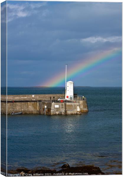 Seahouses Harbour  Canvas Print by Craig Williams