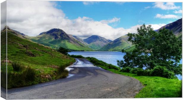 Wastwater Canvas Print by Dave Leason