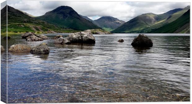 Wastwater Canvas Print by Dave Leason