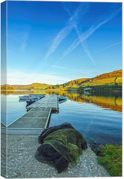  Lady Bower Fishing Trip Canvas Print by Thomas Hipkiss