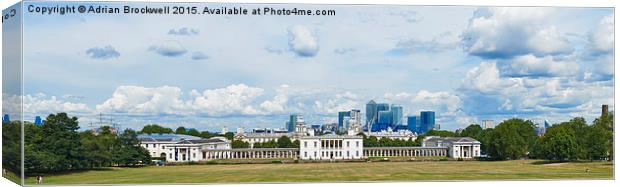 Greenwich Park Canvas Print by Adrian Brockwell