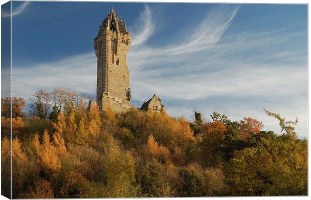  The Wallace Monument Canvas Print by Graham Hill