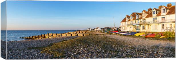  Whitstable Beach Canvas Print by Alex Hare