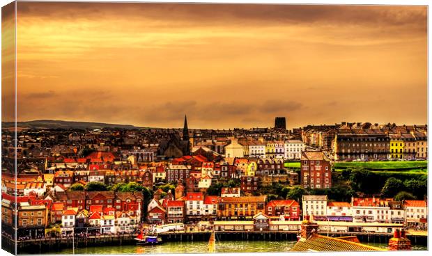 Whitby Colours Canvas Print by Svetlana Sewell