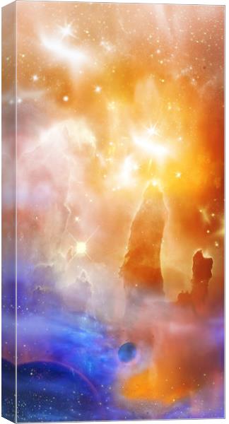  Nebula Canvas Print by Svetlana Sewell