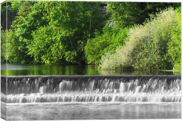 River Canvas Print by Svetlana Sewell