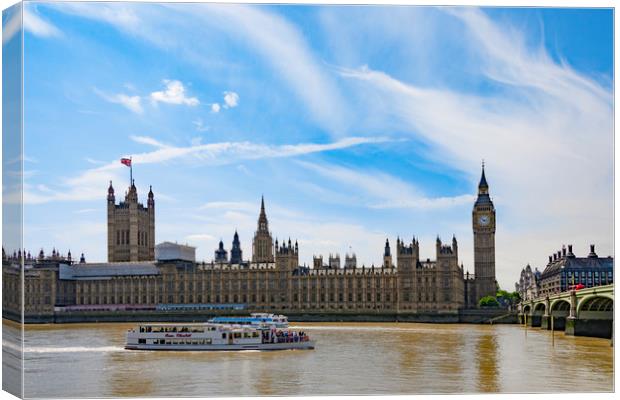 Westminster  Canvas Print by Svetlana Sewell