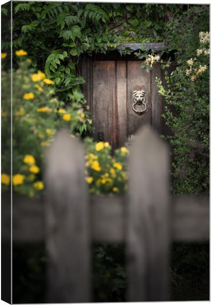 Behind a fence Canvas Print by Svetlana Sewell