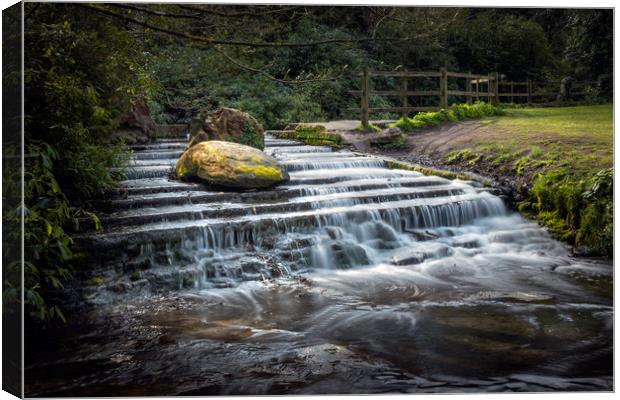 Waterfall Canvas Print by Svetlana Sewell