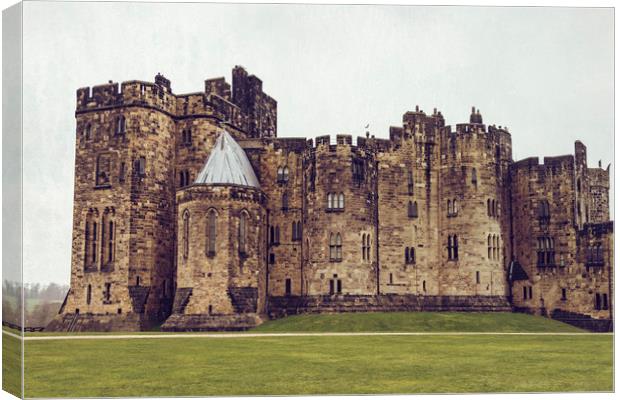 Alnwick Castle Canvas Print by Svetlana Sewell