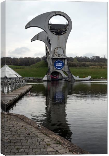 The Falkirk Wheel Canvas Print by Svetlana Sewell