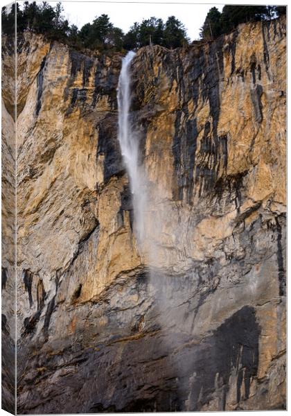 Staubbach Waterfall Canvas Print by Svetlana Sewell