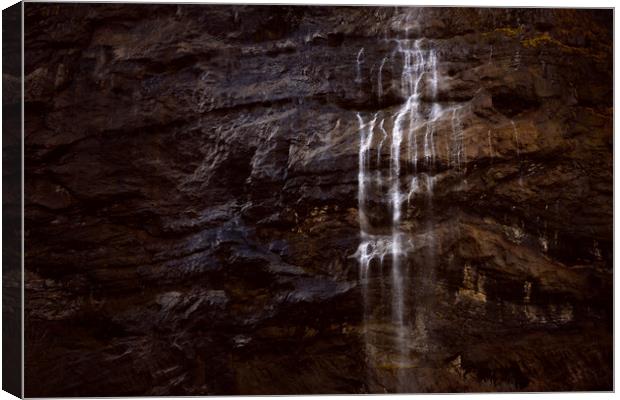 Staubbach Waterfall Canvas Print by Svetlana Sewell