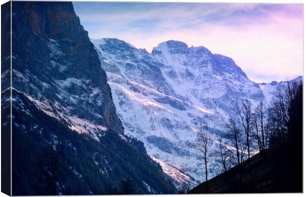 Swiss Landscape Canvas Print by Svetlana Sewell