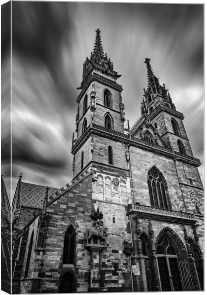 Basel Cathedral Canvas Print by Svetlana Sewell