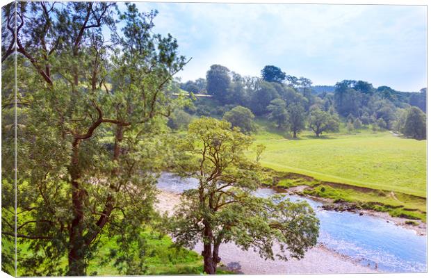 Bolton Abbey Priory Canvas Print by Svetlana Sewell