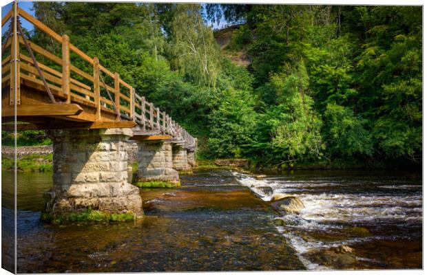 Bolton Abbey Priory Canvas Print by Svetlana Sewell