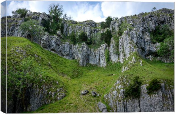 Gordale Scar Canvas Print by Svetlana Sewell