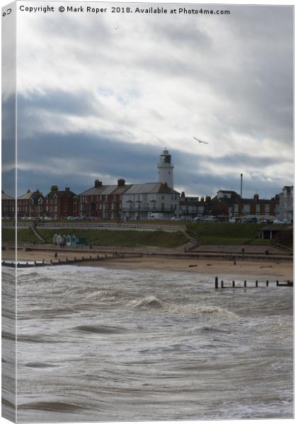 Southwold Lighthouse Canvas Print by Mark Roper