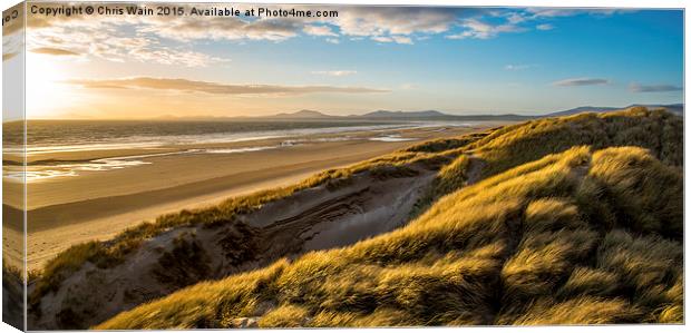  Harlech Dunes Canvas Print by Black Key Photography