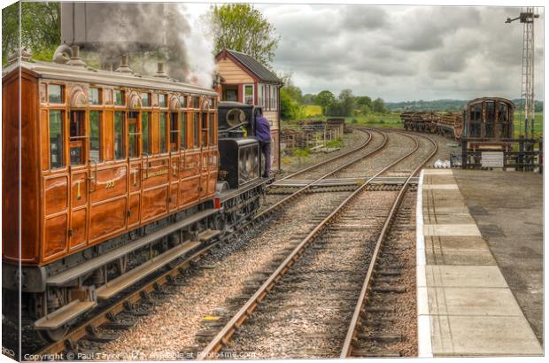 Age of Steam Canvas Print by Paul Taylor