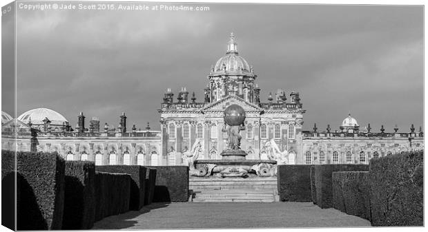  Castle Howard Canvas Print by Jade Scott