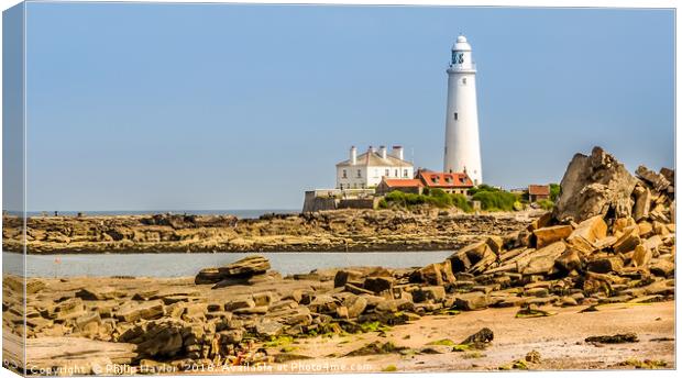 The Lighthouse............... Canvas Print by Naylor's Photography