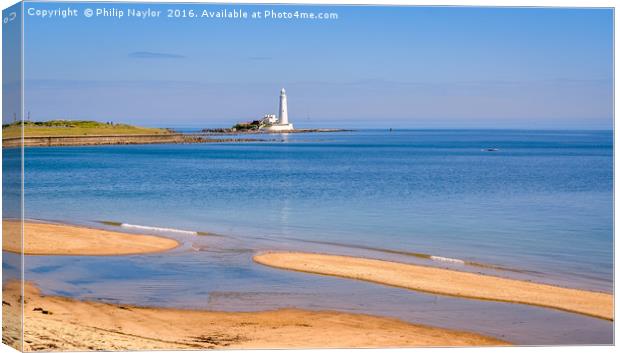 Our Lighthouse.......... Canvas Print by Naylor's Photography