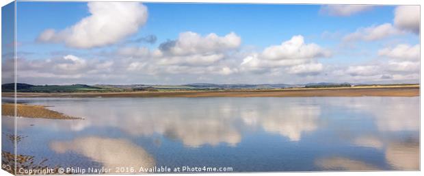 Panoramic Reflections........ Canvas Print by Naylor's Photography