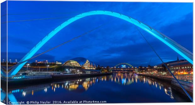 Night in the City............... Canvas Print by Naylor's Photography