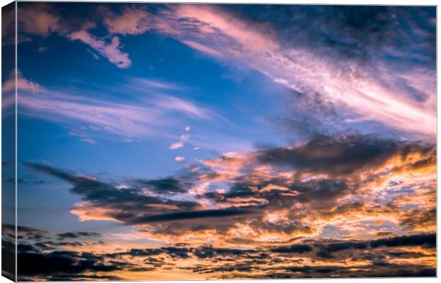 The Wonder of Cloud................ Canvas Print by Naylor's Photography