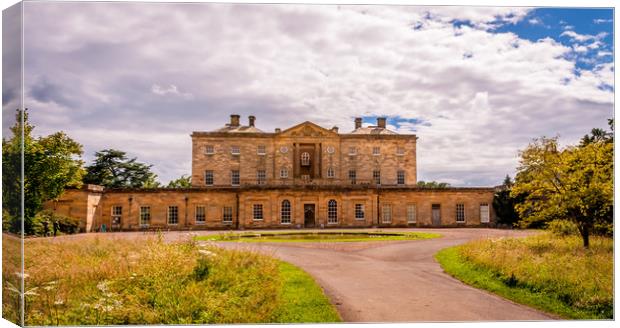 Howick Hall.............. Canvas Print by Naylor's Photography