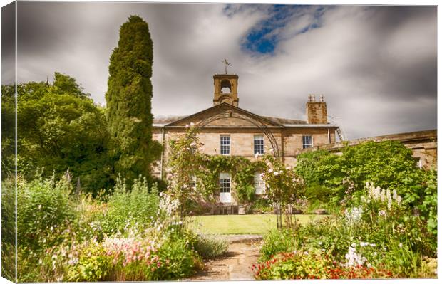 Howick Hall and Gardens............ Canvas Print by Naylor's Photography