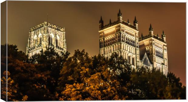 Night at the Cathedral....... Canvas Print by Naylor's Photography