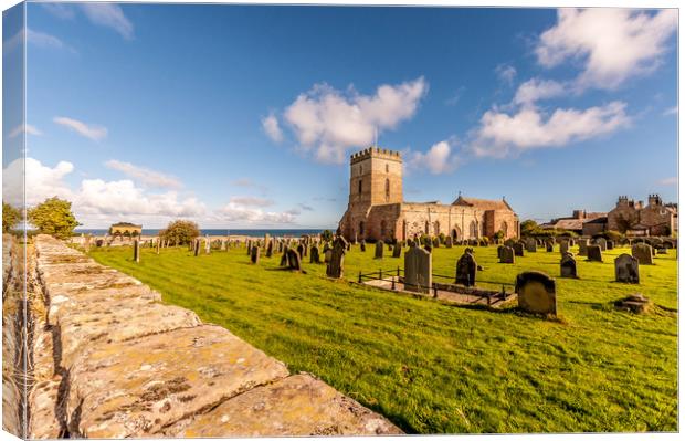 Church of St. Aidan  Canvas Print by Naylor's Photography