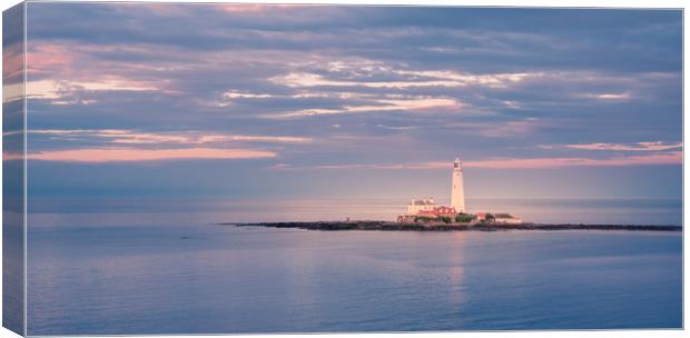 The Calm of St. Mary's Canvas Print by Naylor's Photography