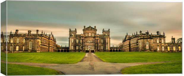 Seaton Delaval Hall  Canvas Print by Naylor's Photography