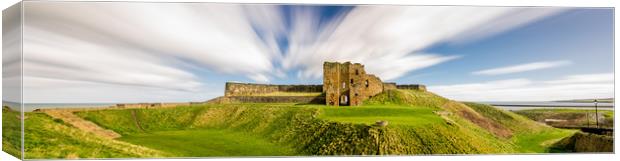 Majestic Tynemouth Castle Canvas Print by Naylor's Photography