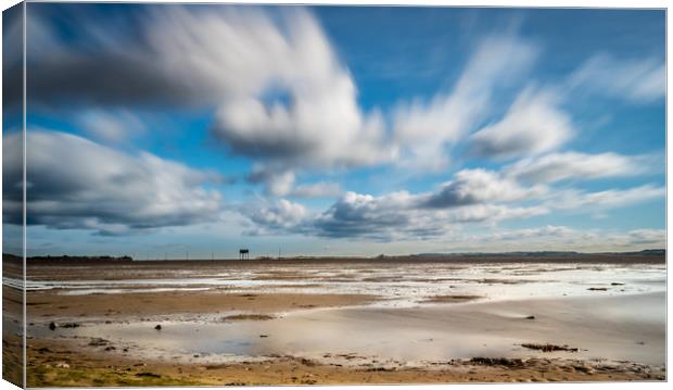 Pilgrims way and refuge long exposure Canvas Print by Naylor's Photography