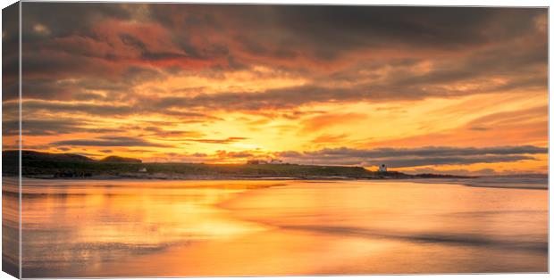 Dreaming of Bamburgh  Canvas Print by Naylor's Photography