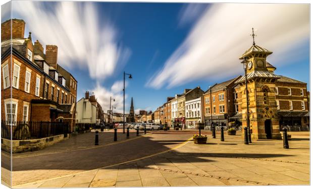 Historic Tynemouth Front Street Canvas Print by Naylor's Photography