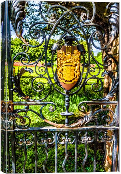Gate to the Gardens Canvas Print by Naylor's Photography